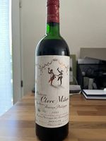 Château Clerc Milon Pauillac 1985 GrandCruClassé Rothschild!