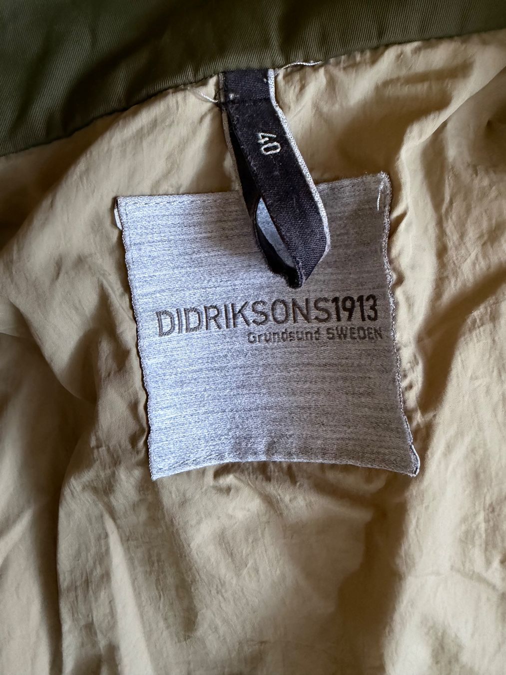 Didriksons Giacche: DIDRIKSONS GRINDSUND SWEEDEN Jacke  / Regen + winddicht / – Usato da Interlaken venduto da Bona55 5