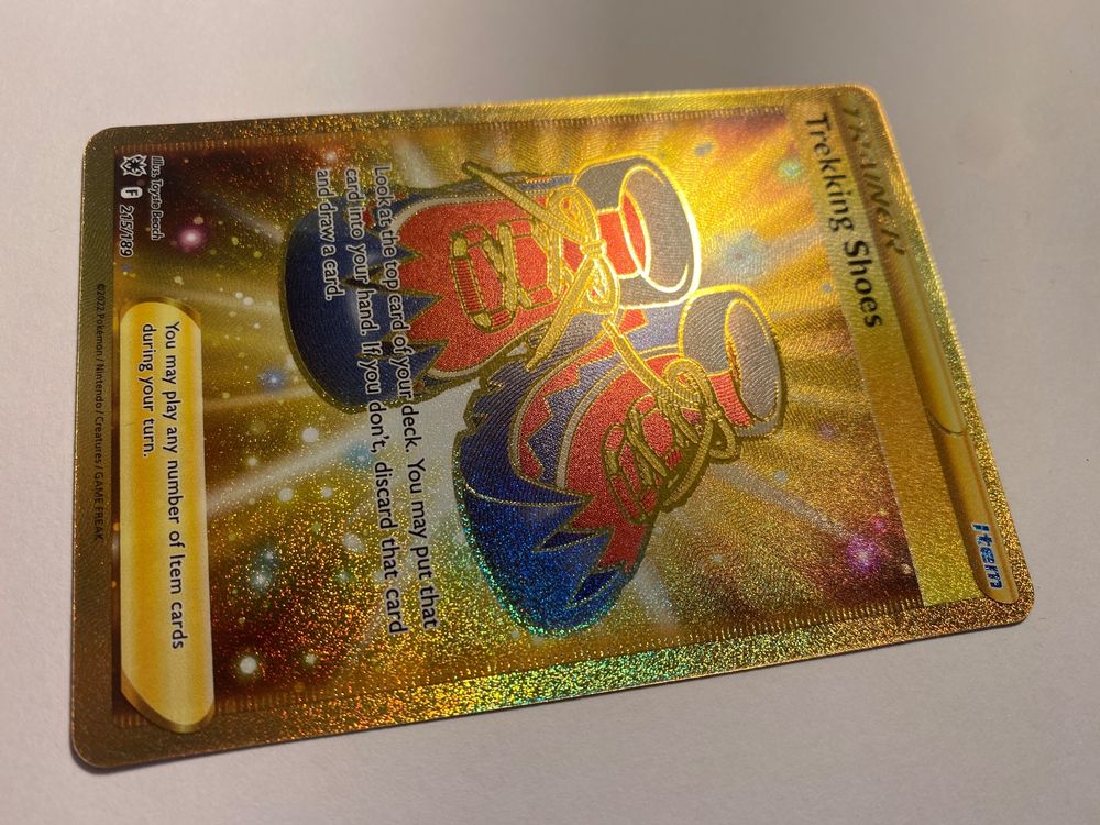 Trekking Shoes gold PokémonKarte (Astral Radiance, EN) Kaufen auf