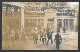 Besuch Kaiser Wilhelm II in Bern 6.9.1912 Transit-Postbureau