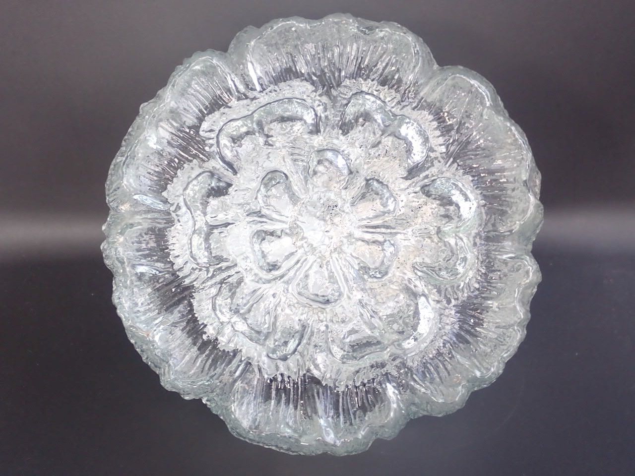 Lampadari & plafoniere: Lampe Deckenleuchte Glas Eisglas Vintage – Usato da Wil SG venduto da BrocknRoll