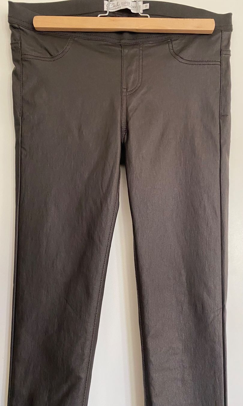 C&A Pantaloni: Lederimitat-Hose in Braun, Gr 38 – Usato da Zürich venduto da Maria2021 1