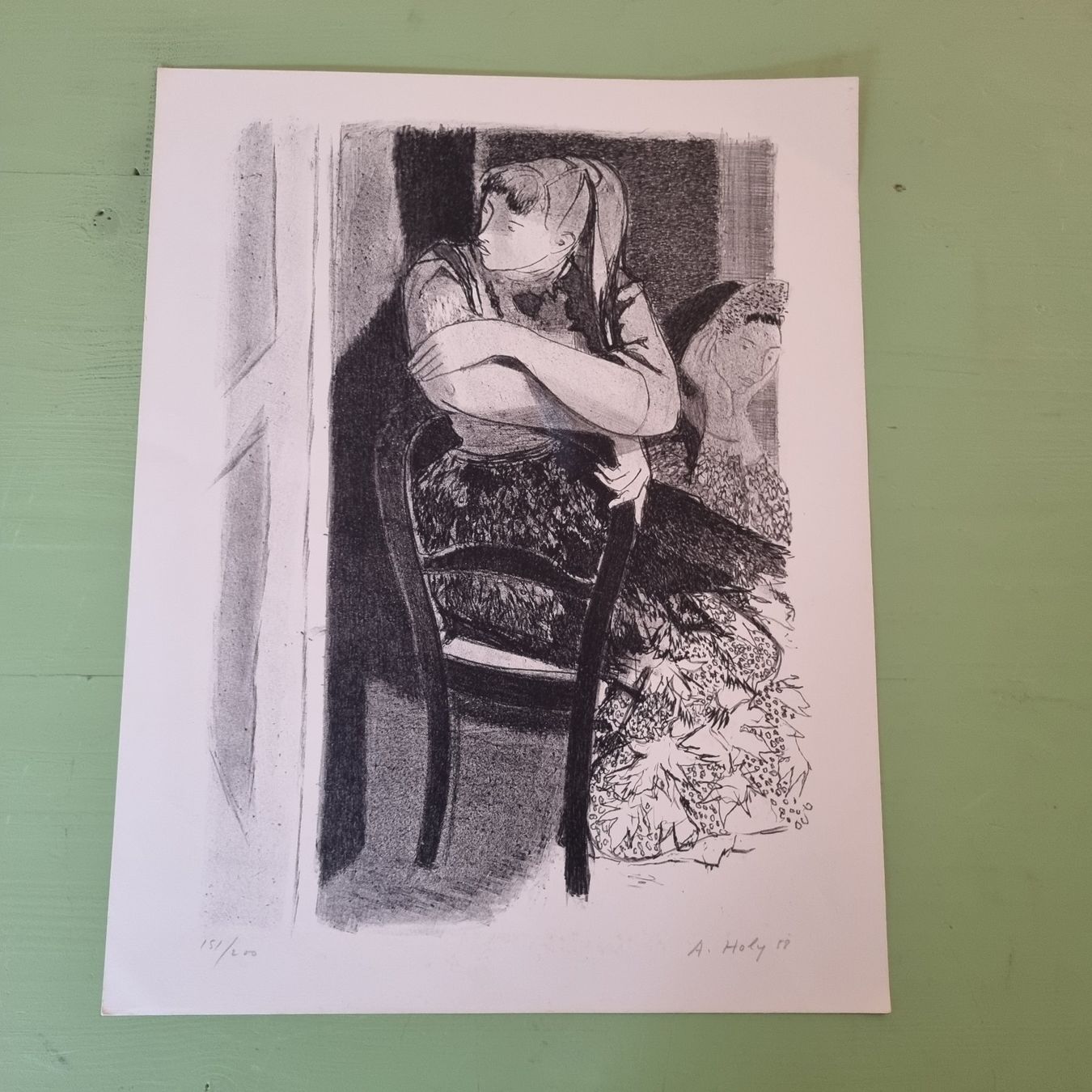 Grafica & Litografie: Adrien Holy Litho, Sammlung Auflösung, Schnäppchen – Usato da Kollbrunn venduto da AKM-ART