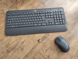 Logitech MK540 Wireless Tastatur Maus Set gebraucht