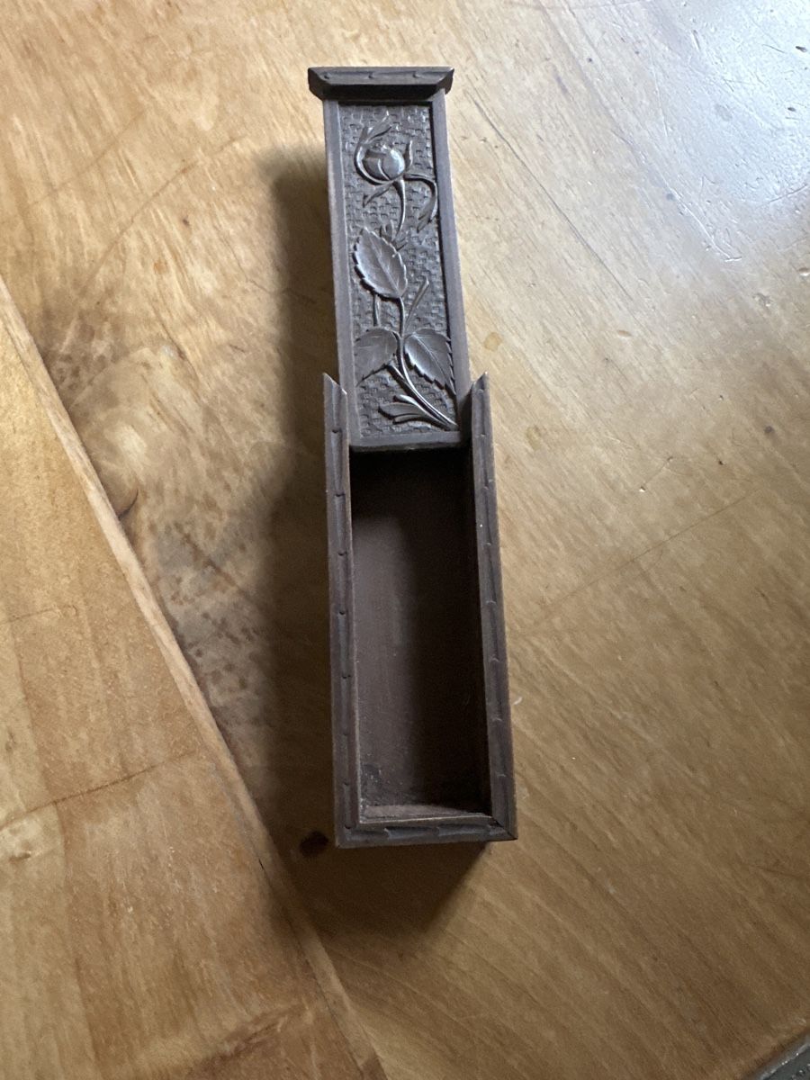 Barattoli: Bakelit Box, mit Rosen Dekor. – Usato da Frauenfeld venduto da aluma14 4