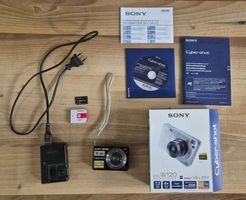Sony Cyber-shot DSC-W120 Digitalkamera schwarz, OVP