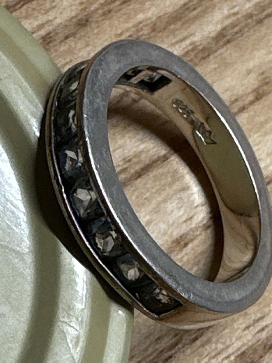 Anelli: Silberring mit Zirkonia 925 Grösse 57 – Usato da Trüllikon venduto da angela4444 1
