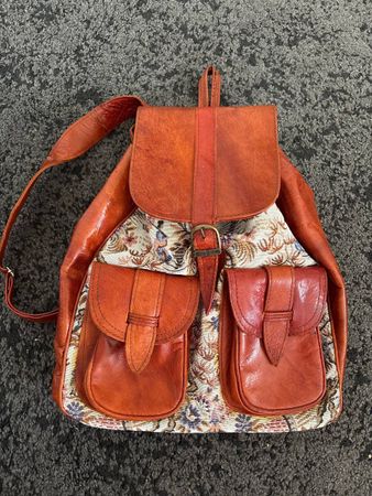 Lederrucksack