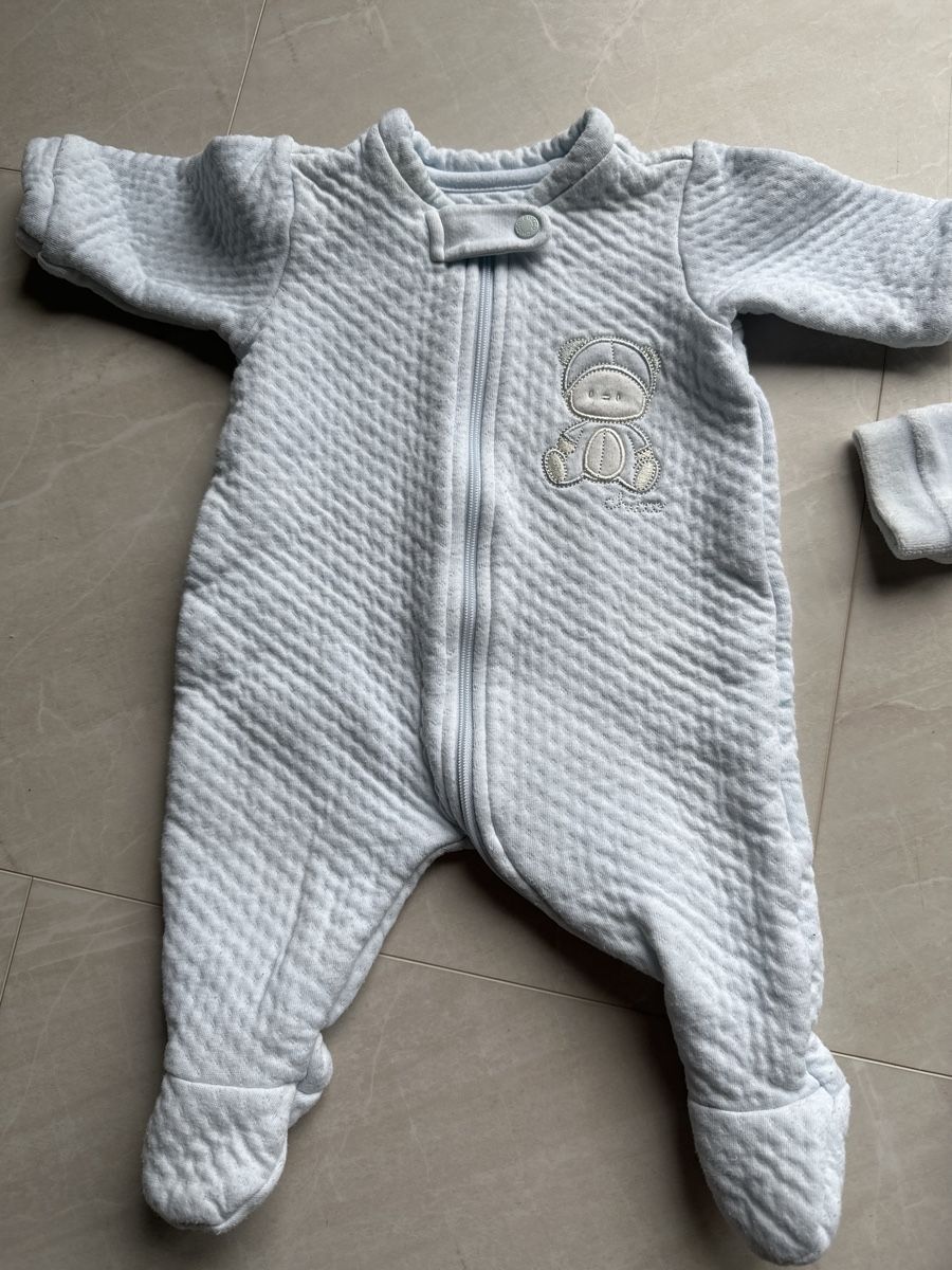 Lotti & Set di vestiti: 2 Babystrampler Blau – Usato da Tägerig venduto da Unbekannt5522 2