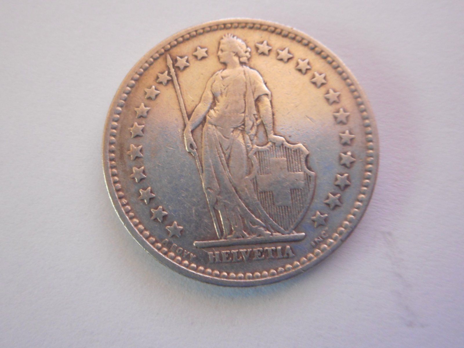 Tutti le monete: 2 Fr. 1912 silber rarer Jg – Usato da Kriegstetten venduto da pizlad2010 1