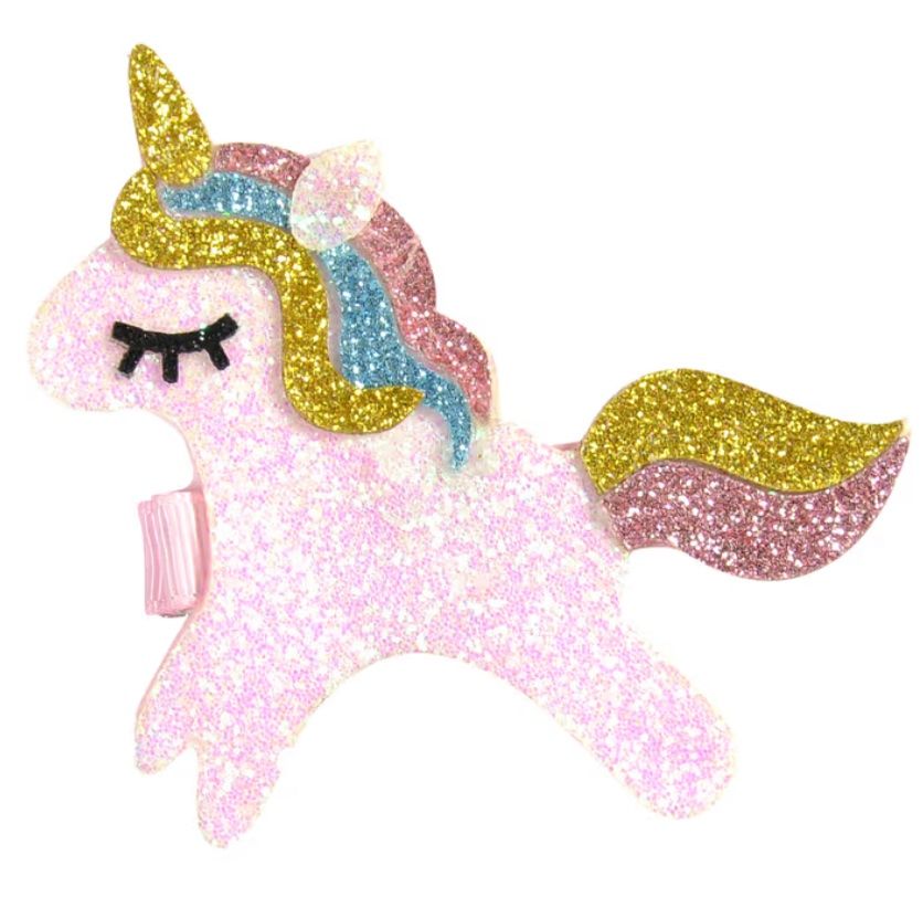 Accessori per capelli: Kinder-Haarklammer Einhorn – Nuovo e nell'imballaggio originale da Wagenhausen venduto da M.Sieg
