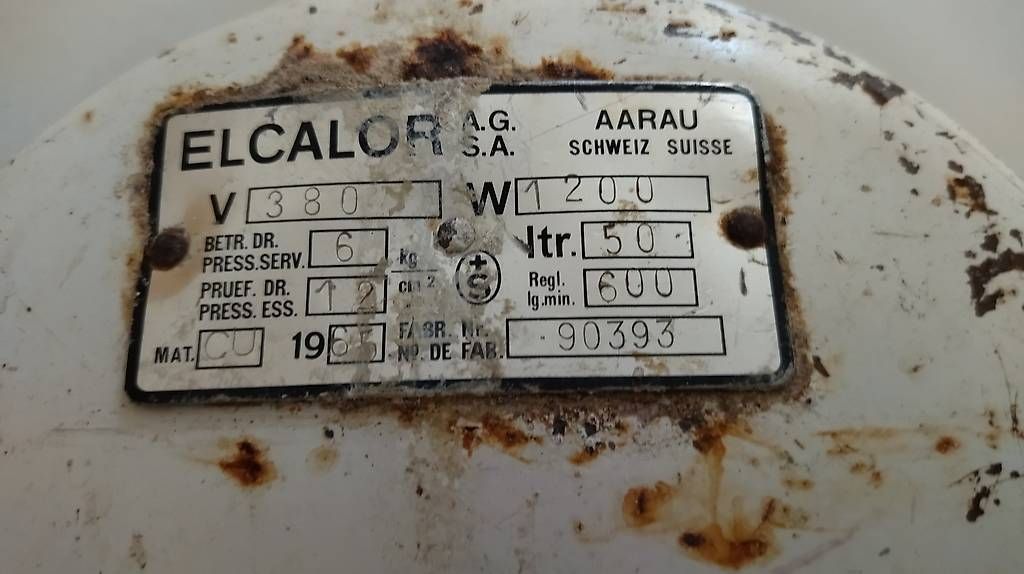 Sanitari: Boiler Elcalor da incasso 50 litri  – Usato da Ponto Valentino venduto da Mercante33 2