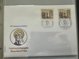 Deutschland/Polen Gemeinschaftsausg.  FDC 1993 (S115)