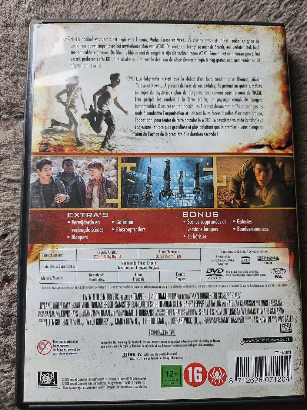 Tutti i DVDs: Maze Runner 2 - La Terre Brûlée - DVD - – Usato da La Joux FR venduto da car_ck96 2