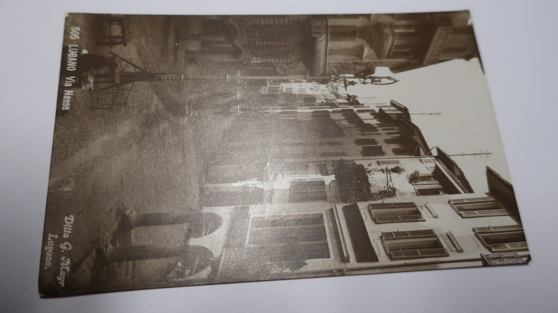 Cartoline postali: Lugano Via Nassa  N° 505 – Usato da Cormoret venduto da Pascalll2001 1