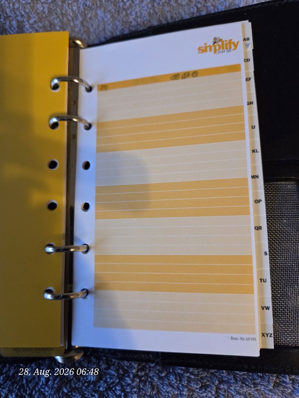 Calendari: Simplify Terminplaner (Tempus) mit Einlagen – Usato da Biel/Bienne venduto da lauchhammer100 5