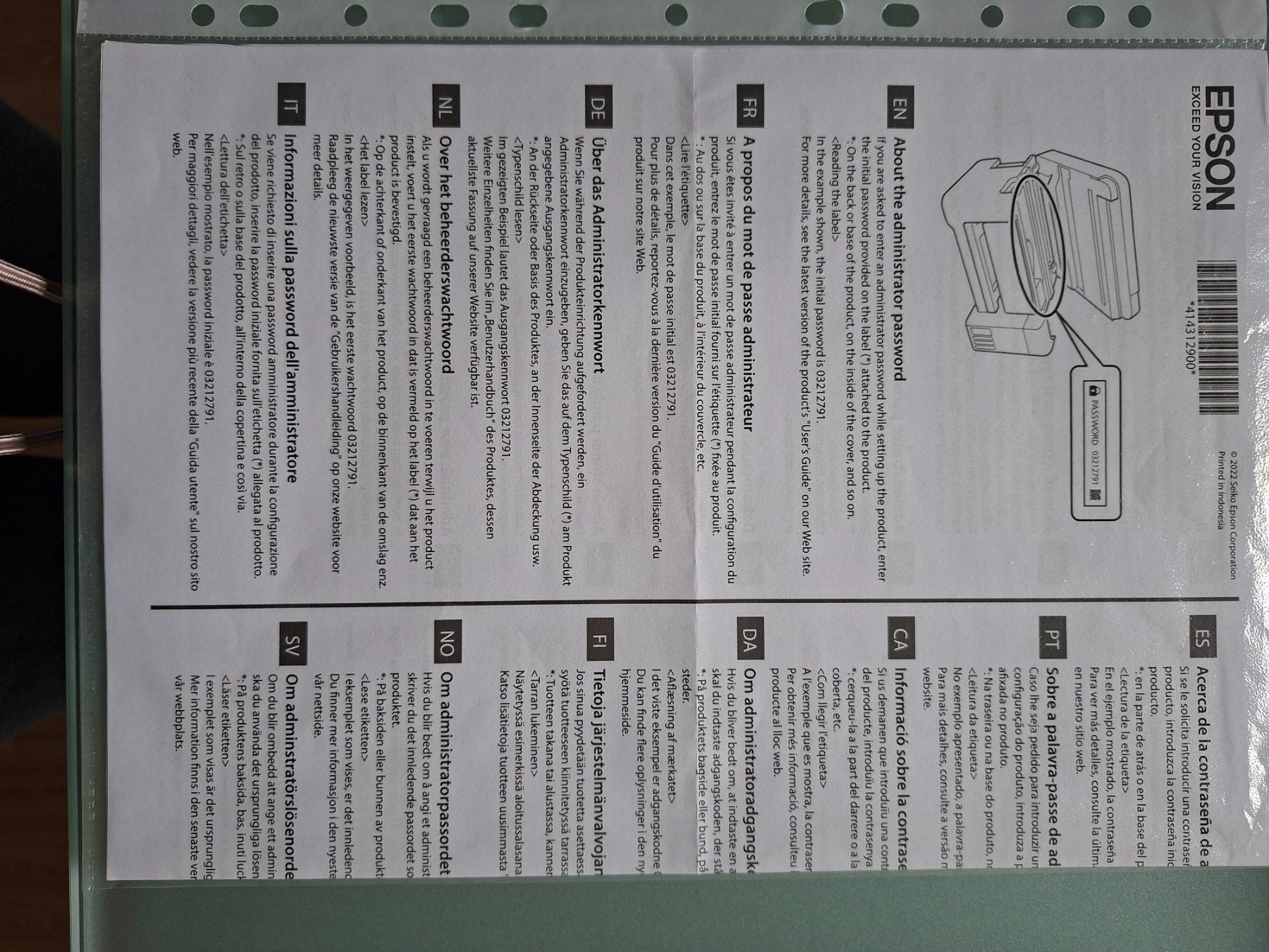Epson Imprimantes: Verkaufe gebrauchter Tintenstrahldrucker – D'occasion à Bonstetten par Florida5 6