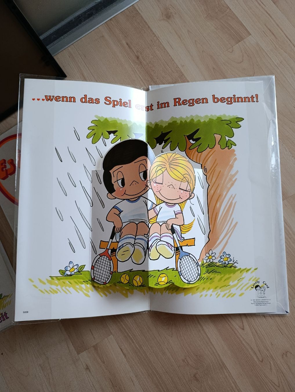Karten: Liebe ist... Set: 1 Spiegel + 3 Postkarten – Gebraucht aus Wil SG von Donaldus 3