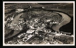 AK Bremgarten, Fliegeraufnahme, 1929