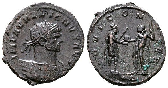 Alle Münzen: AURELIAN antoninian – Gebraucht aus La Sarraz von classicworldcoins