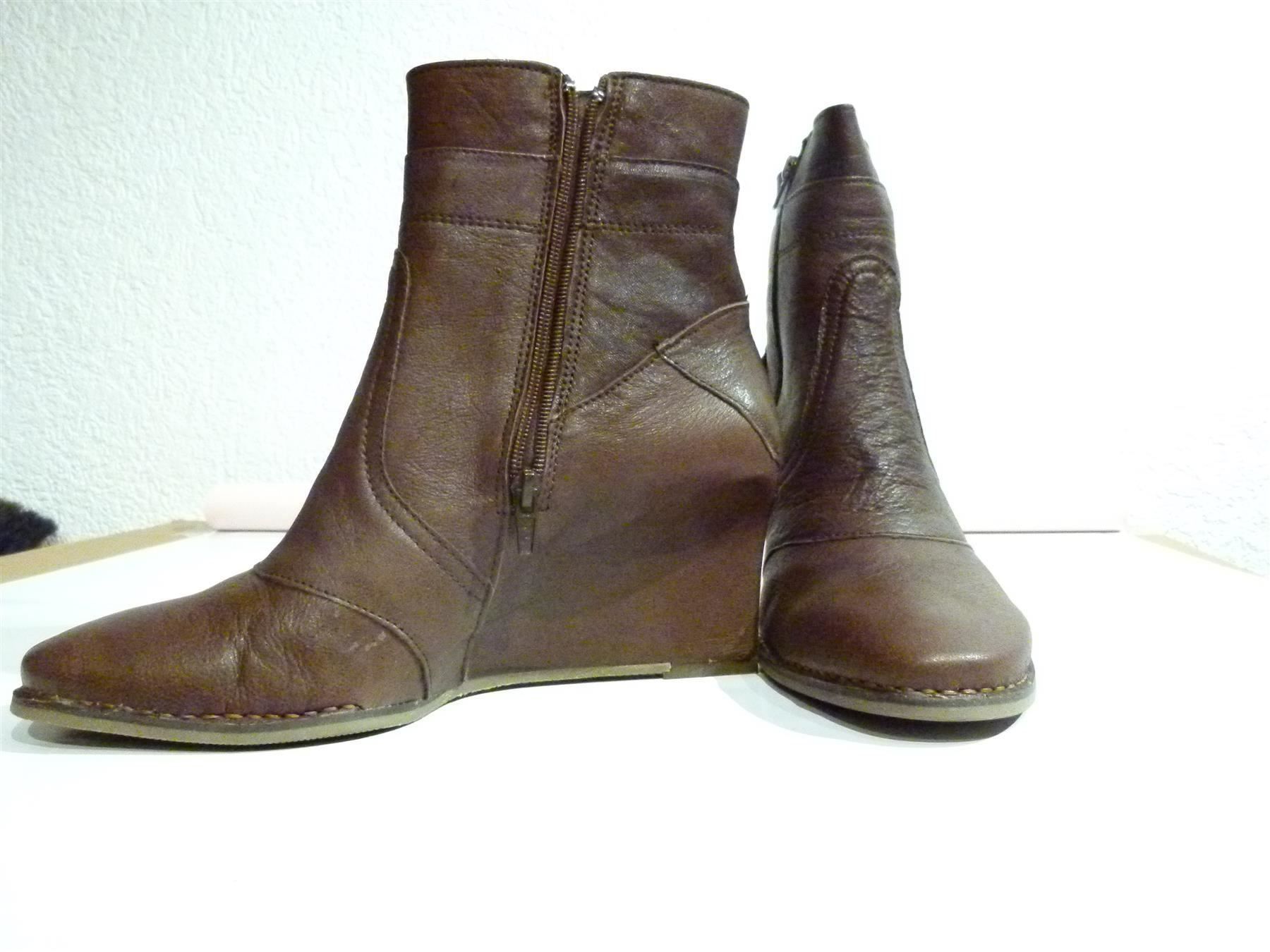 Neosens Scarpe da donna: Neosens Leder Stiefel Gr. 41 Lp,268Fr. – Nuovo (secondo la descrizione) da Uerkheim venduto da Justi.y 4