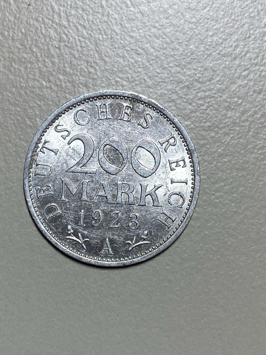 Tutti le monete: Deutsches Reich - 200 Mark - 1923 A – Usato da Payerne venduto da Mike1682