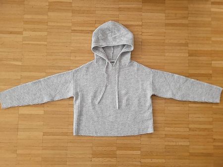 Strickpulli PINK grau-mélange Gr. XS
