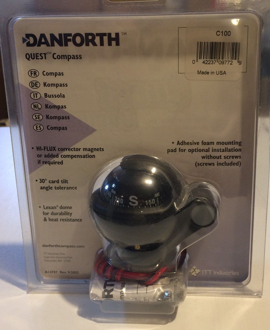 GPS & Messgeräte: Danforth Quest Compass – Neu und originalverpackt aus Lodrino von Stema 2