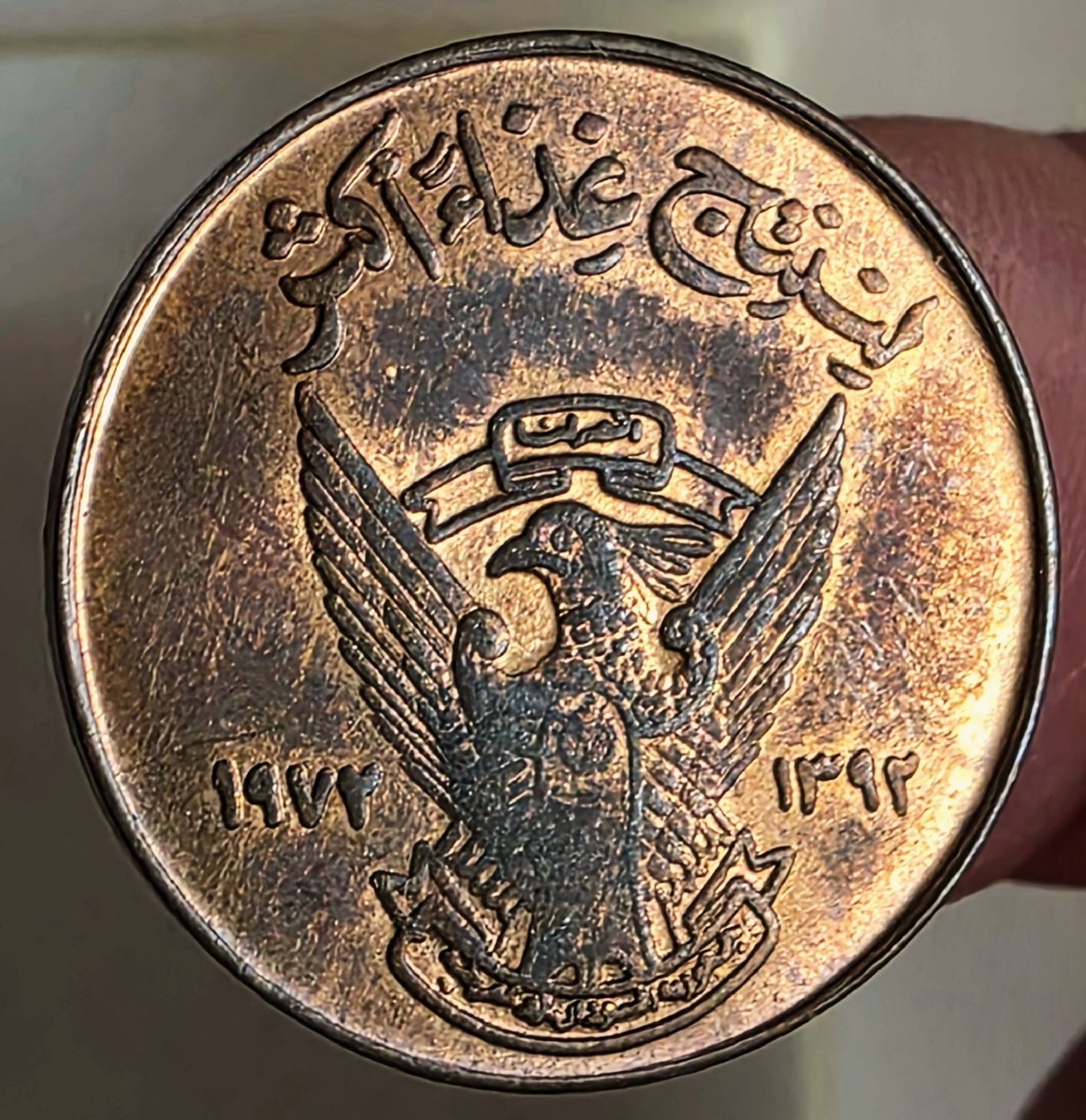 Tutti le monete: SUDAN 5 MILLIEMES 1392/1972 – Usato da winterthur venduto da CoinPassion