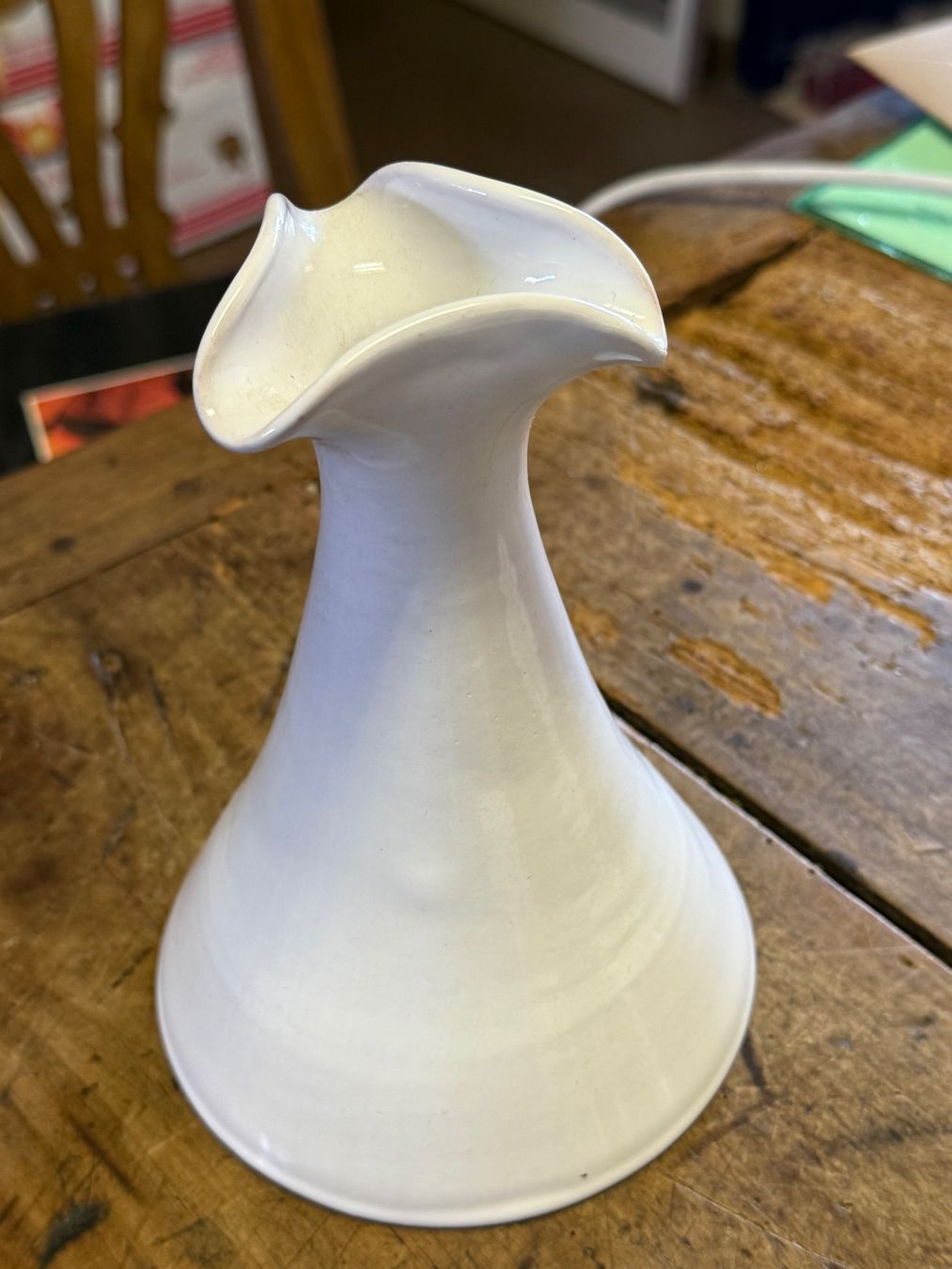 Linck Vasi & Recipienti: LINCK Vase Blumenvase weiss – Usato da Bern venduto da Jwpm66
