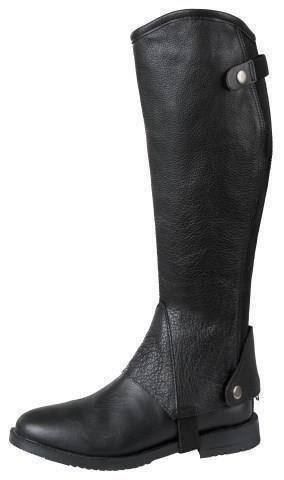 Stinchiere & Fasciature: Reit-Stiefelschaft Elasto /Chaps aus Leder – Nuovo e nell'imballaggio originale da St. Gallen venduto da schnaeppchen-preise 1
