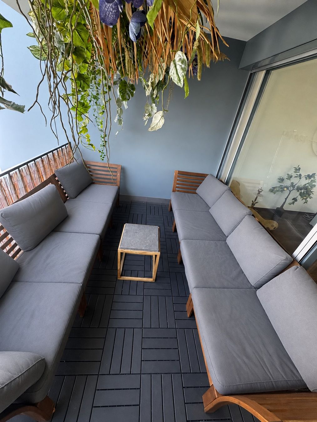 Sofas: OUTDOOR-LOUNGE-SET Holzgestell 2 Sofas – Gebraucht aus Zürich von luk_d9jj 3
