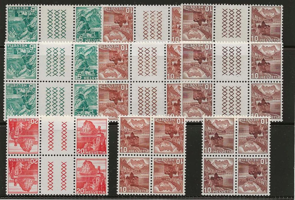 CH004 Lot têteBèche ** Kaufen auf Ricardo