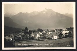 Chesières, Vue générale et les Dents 