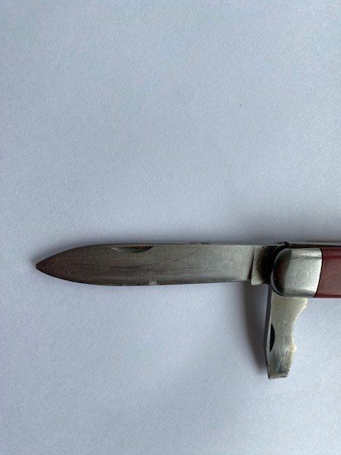 Schweizer Armee Coltelli tascabile: WENGERINOX 57  SACKMESSER  CH ARMEE – Usato da Chur venduto da silbermon 4