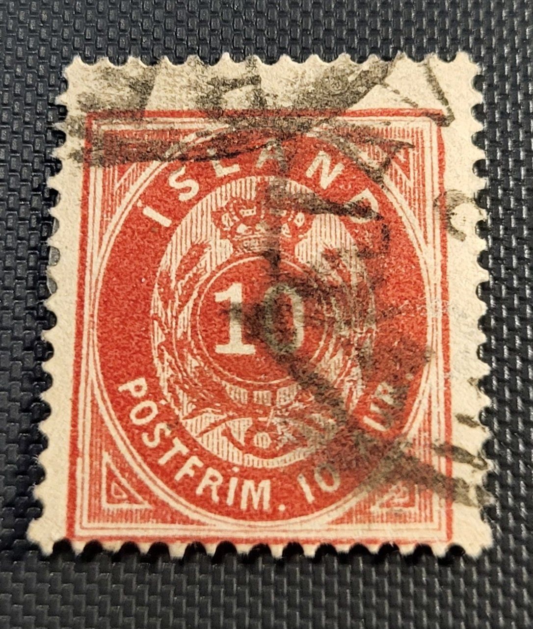 Alle Briefmarken: Island alte briefmarke – Gebraucht aus St Gallen von Stampsalshobby
