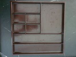 Schreibtisch Organizer braun