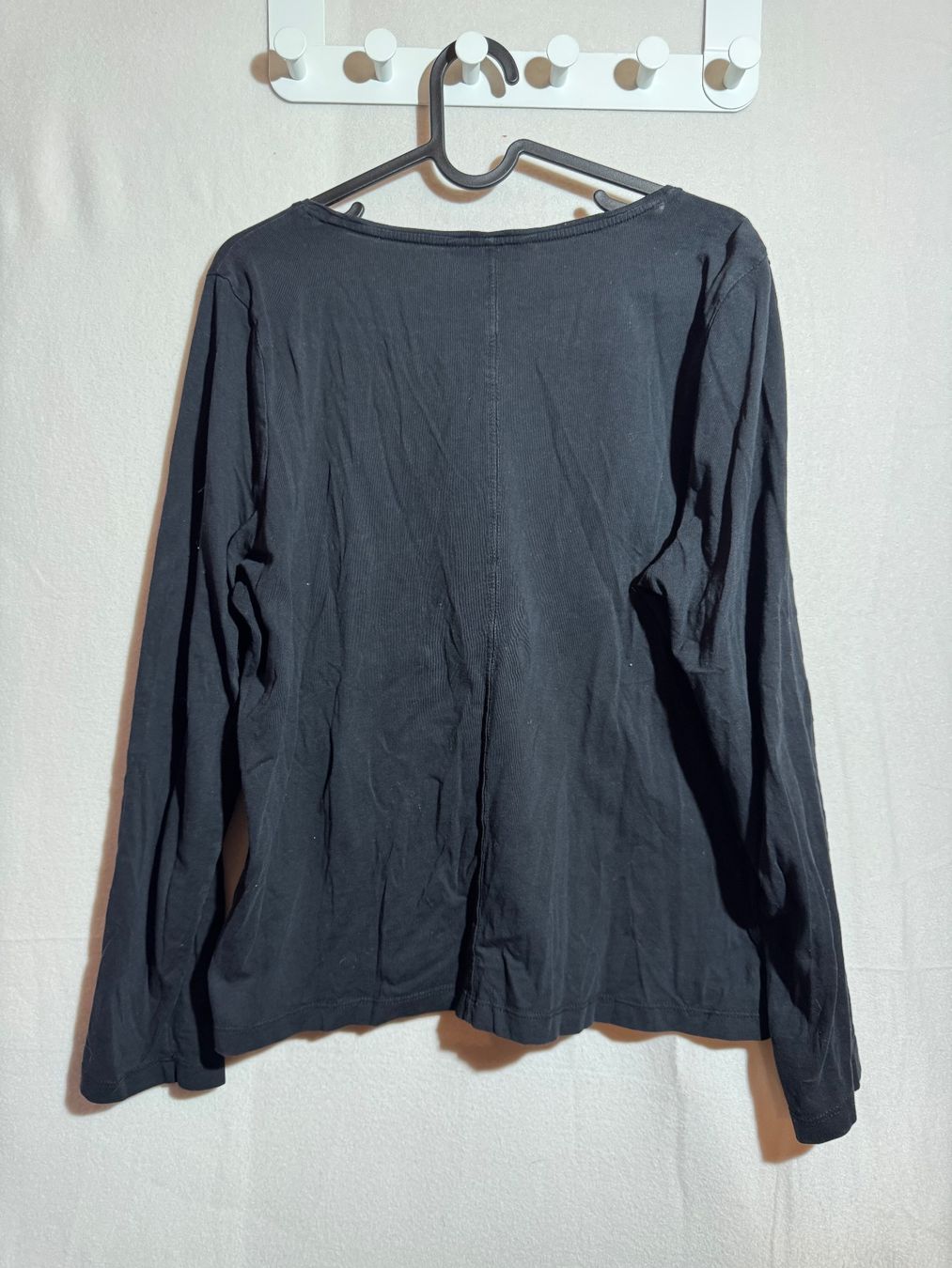 Tommy Hilfiger Top: Schwarzes Basic Top von Tommy Hilfiger Gr. XL – Usato da Grosswangen venduto da second_hand_dress 6