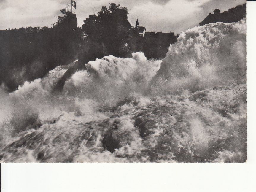 Cartoline postali: Rheinfall ca. 1950 – Usato da Bürglen TG venduto da StampGraf