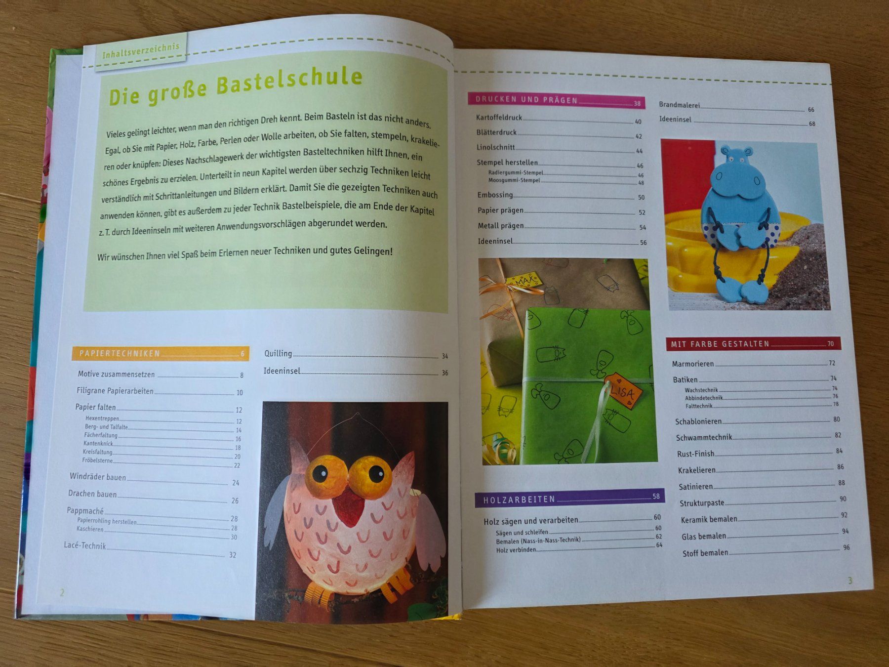 Libri: Buch "Die Grosse Bastel Schule" – Usato da Richterswil venduto da Rem2011 3