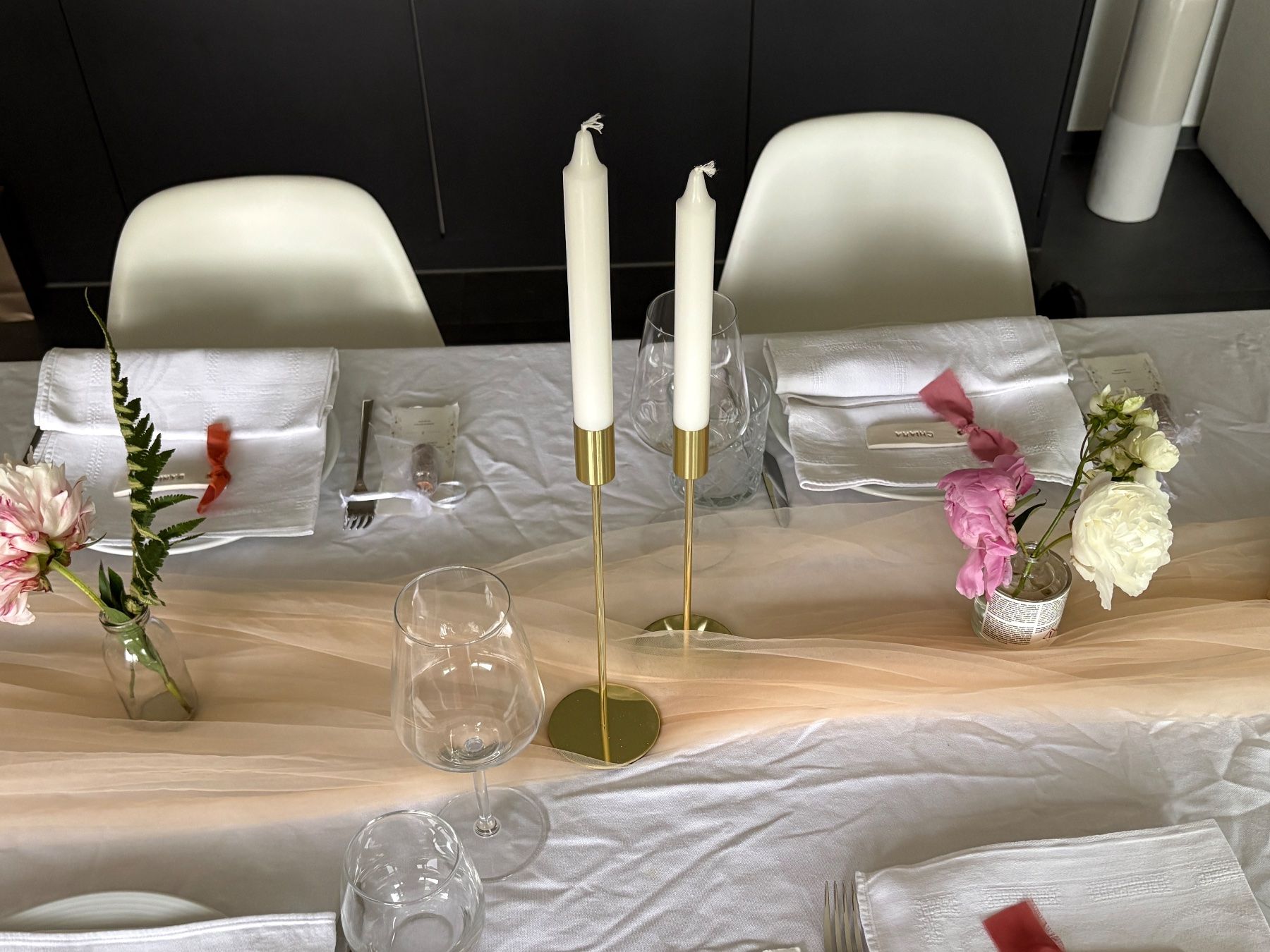 Kerzenständer: Kerzenständer goldig – Gebraucht aus Gipf-Oberfrick von tostoo