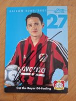 Oliver Neville Autogrammkarte Bayer Leverkusen Saison 2000