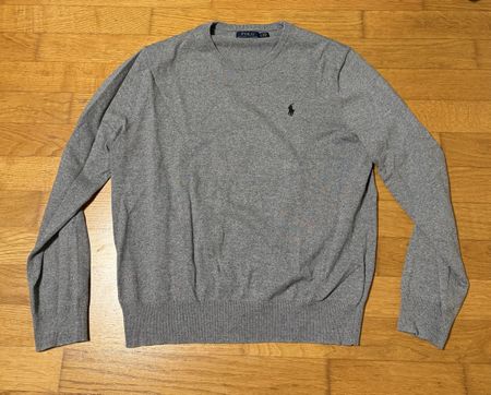Polo Ralph Lauren Pullover Grau Gr L 