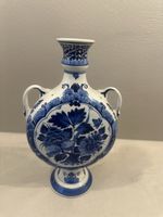 Delfter Vase, Blau-Weiss, Handarbeit