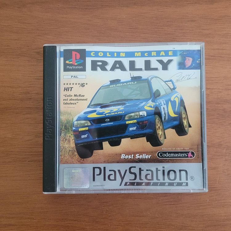 Colin McRae Rally Bestsellers - PSX - Jeu Occasion Pas Cher
