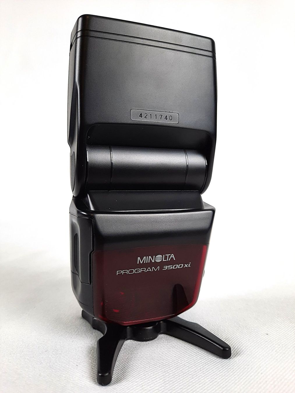 Minolta Flash: Minolta Program 3500xi Systemblitz – Vintage Blitz – Usato da Beinwil am See venduto da Restwert_Beinwil 4
