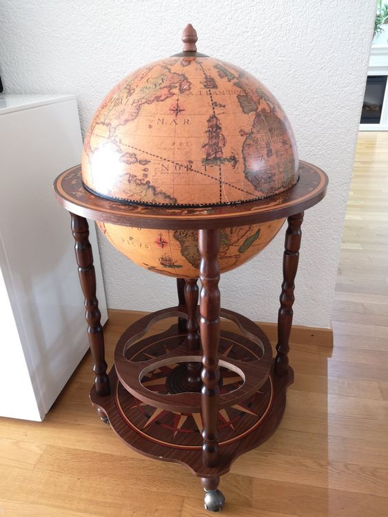 GlobusBar aus Holz Kaufen auf Ricardo