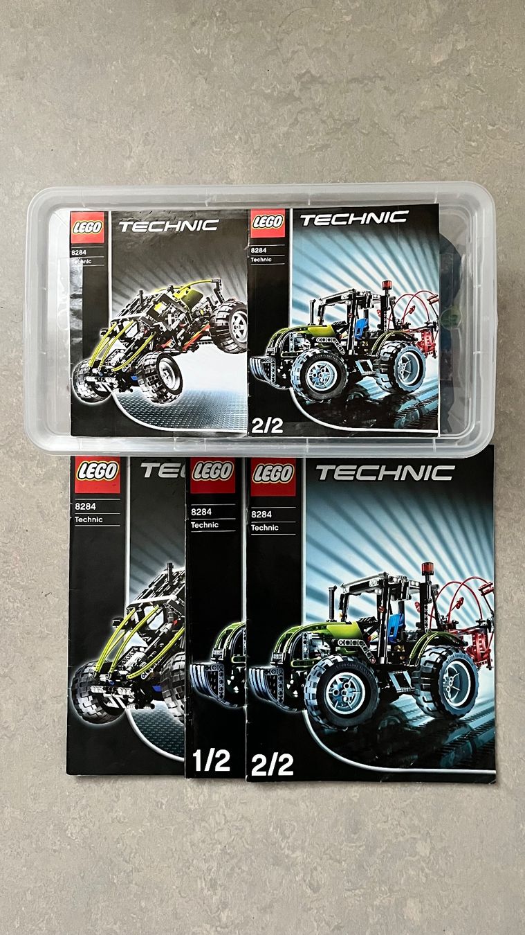 Lego Kit di costruzioni: Lego (8284) Traktor mit Heuwender – Usato da Zug venduto da alfi53 3