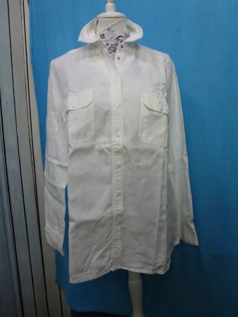 MARC O POLO LANGARM HEMD LYCOCEL GR XL WEISS NEU DRUCKKNOPF