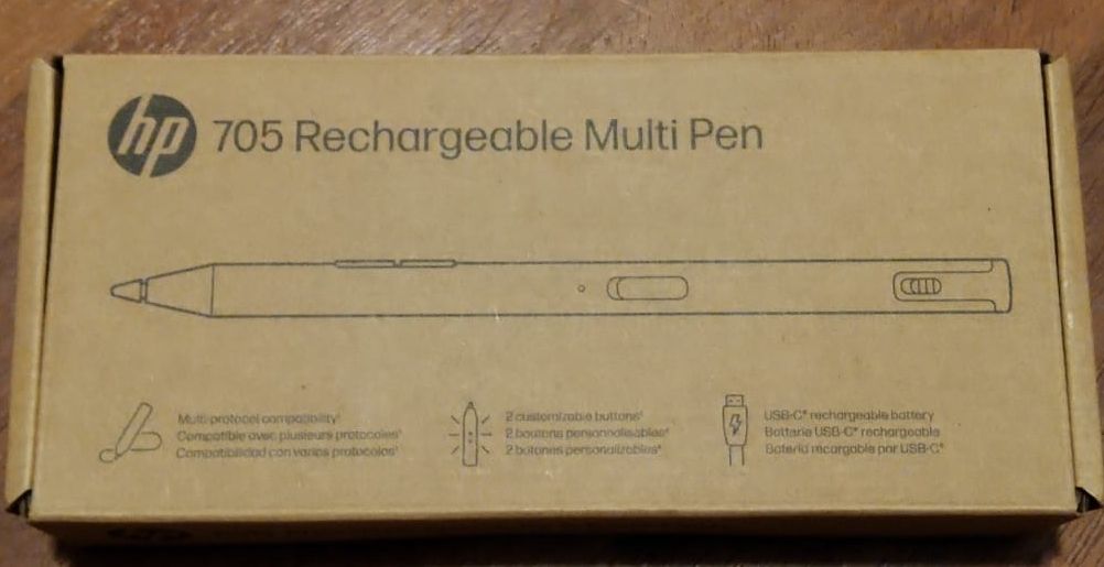 Hewlett Packard Penna & Evidenziatori: HP 705 Rechargeable Multi Pen Eingabestift Neu – Nuovo e nell'imballaggio originale da Luzern venduto da Oli_s6r8